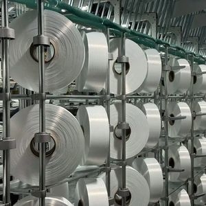100% Recycled Polyester FDY 150d/48f Full Dull AA Grade Raw White