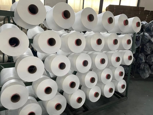 Polyester Virgin Yarn DTY 300d/96f SD Raw White Nim Him