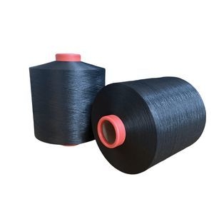 High-Quality 100% Polyester DTY Yarn 300d Ddb Black Him Nim AA Grade